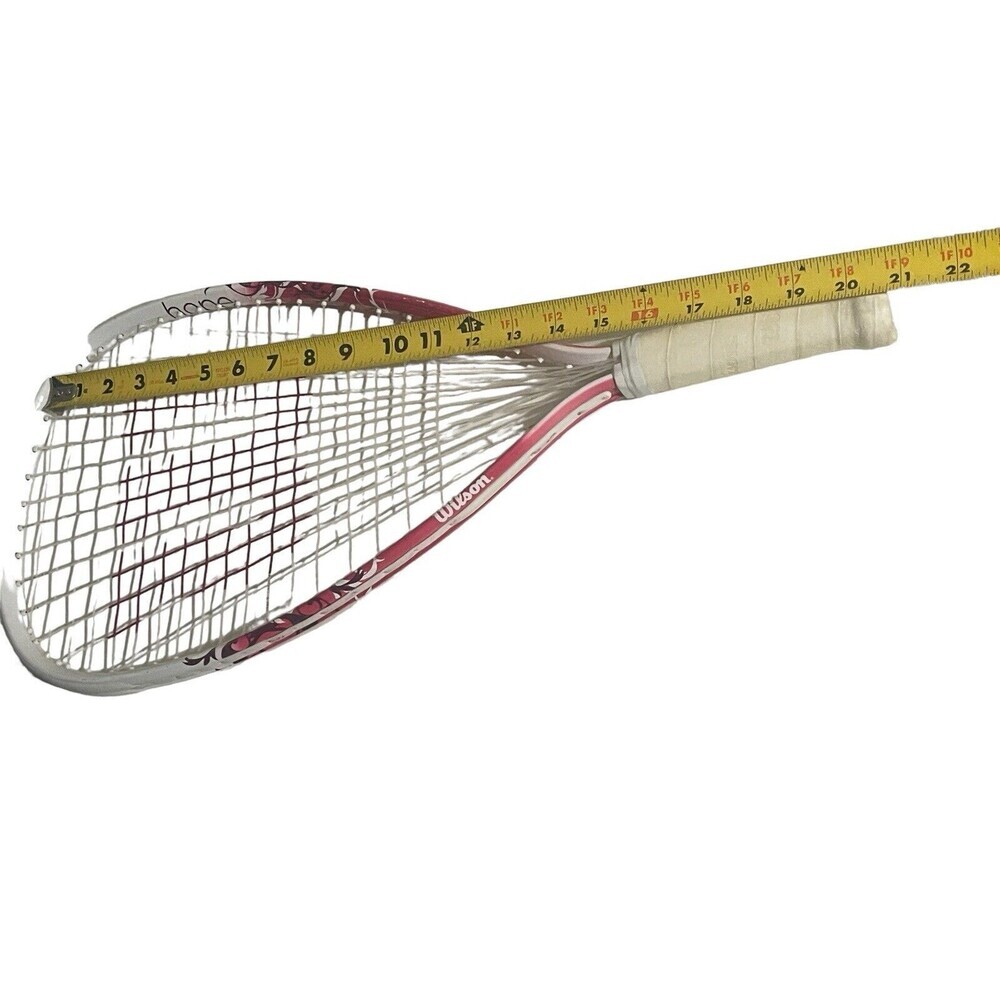 Wilson Ripper Power Strings Racquetball Racquet Pink - Picture 5 of 11